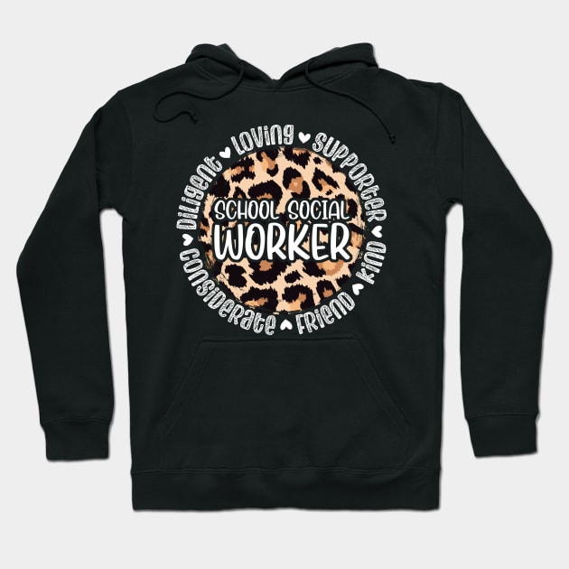 School Social Worker Appreciation Hoodie by White Martian